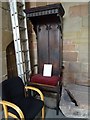 SP3379 : The Bishop's Tall Chair by Philip Halling