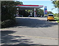 ST0267 : East side of Four Cross Service Station near St Athan by Jaggery
