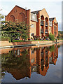 Canalside apartments in Stone, Staffordshire