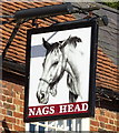 Sign for the Nags Head, Winslow