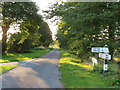 TF1878 : Roman road near Hatton by Gordon Hatton