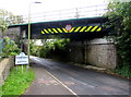 North side of Eagleswell Road railway bridge, Boverton