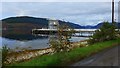 NS0971 : Jetty at Loch Striven Oil Fuel Depot by Gordon Brown