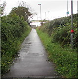 SS9768 : Path to Llantwit Major railway station by Jaggery