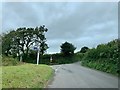 Road junction south of Buckland Monachorum