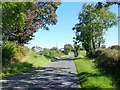 Houses on the ascending middle section of Greenkill Road