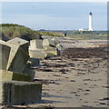 NJ2270 : Looking towards Covesea Lighthouse by Alan Murray-Rust