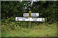 Willoughby, Dawber Lane. Fingerpost