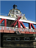 NZ2563 : The Swing Bridge - engine room and cupola by Mike Quinn