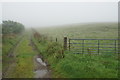 HY3923 : Farm track opposite Midgarth by Bill Boaden