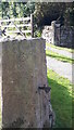 Old Unused Gatepost on Chevin Road, Belper