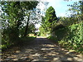 Track (footpath) off Mill lane, Kings Sutton