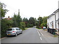 Traffic jam in Pebmarsh