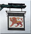 Sign for the Red Lion, Evenley