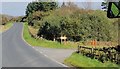 Entrance to Upper Cashel Lough from the B30 (Silverbridge Road)