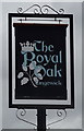 Sign for the Royal Oak, Tingewick
