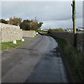 North along Beach Road, Southerndown