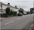 Houses and cars, Pillmawr Road, Malpas, Newport