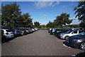 The garden centre car park