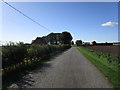 Metheringham Fen Lane at Sots Hole