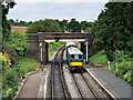 SP0229 : Diesel/Electric Locomotive approaching Winchcombe by David Dixon