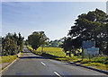 The boundary between Staffordshire & Derbyshire at Hartington Bridge on the B5054