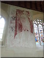 TG4006 : St Christopher at St Mary's Church by Eirian Evans