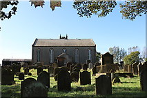 NX7869 : Kirkpatrick Durham Church and Graveyard by Billy McCrorie
