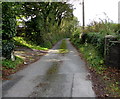 Lane to the southwest of Peniel, Carmarthenshire