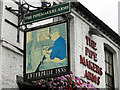 Signs for the Pipemakers Arms, Rockingham Road