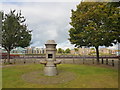 Fountain in Fountain Green Square, London