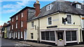 Buildings on the corner of St Edmund