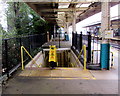 Caution - wet floor, Cardiff Queen Street station