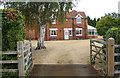 Entrance to farmhouse at Echo Farm