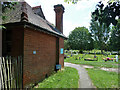 Pedestrian path into Bandon Hill cemetery