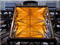 SO8554 : Worcester Cathedral Ceiling (with the aid of a mirror) by David Dixon
