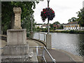 Replica of the London Stone, near Staines Town Hall (2)