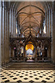 SO8454 : Quire Screen, Worcester Cathedral by David Dixon