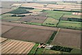 Crop marks near Low Farm, Aisthorpe: aerial 2019 (2)