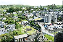 SH5831 : View from the east wall of Harlech Castle by Jeff Buck