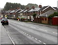 East along the A468 Newport Road, Trethomas