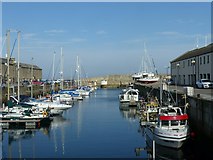 NJ2371 : Lossiemouth harbour by Alan Murray-Rust