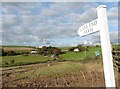 Vew towards Lane End Farm