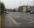 Bedwas Leisure Centre bus stop, Newport Road, Bedwas