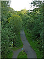 The Middlewood Way south of Higher Poynton, Cheshire