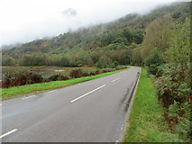 NN1662 : Road (B863) beside Loch Leven by Peter Wood