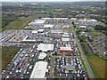 The Phoenix Retail Park from the air