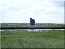 TG4503 : Six Mile House Drainage Mill by Eirian Evans