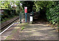 Path beyond the western end of Whitchurch (Cardiff) railway station