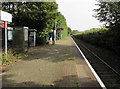 East along Whitchurch (Cardiff) railway station